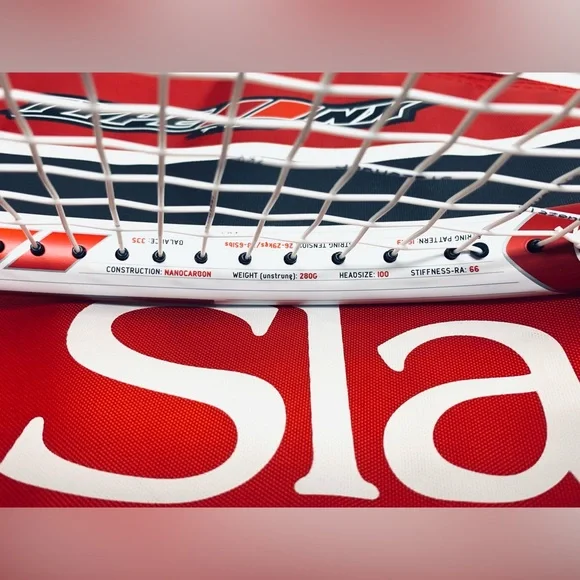 Pristine SLAZENGER TYPE TWO NK Tennis Racket w/ Racquet Cover + NEW Comfort Grip - Picture 8 of 13